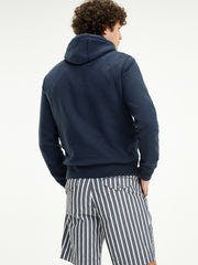 Core Tommy Logo Hoody - Sky Captain
